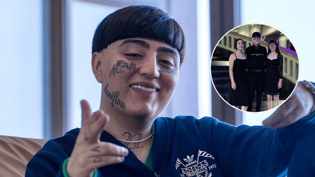 Dani Flow anuncia que tendrá un hijo con su novia y pide respeto a su familia