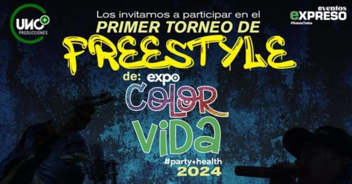 Llega la batalla de freestyle a Expo Color Vida 2024