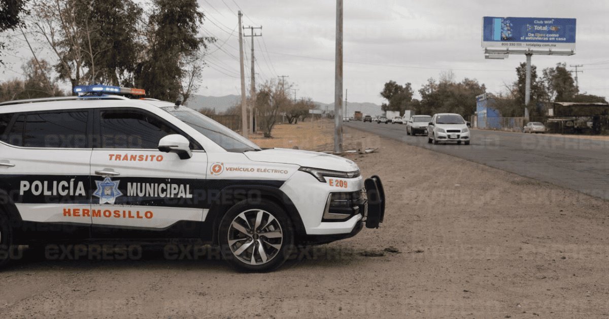 Instalan operativo carrusel en carretera Hermosillo - Bahía de Kino