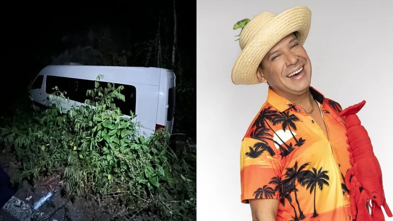 Camioneta en la que viajaba El Costeño cae a un barranco