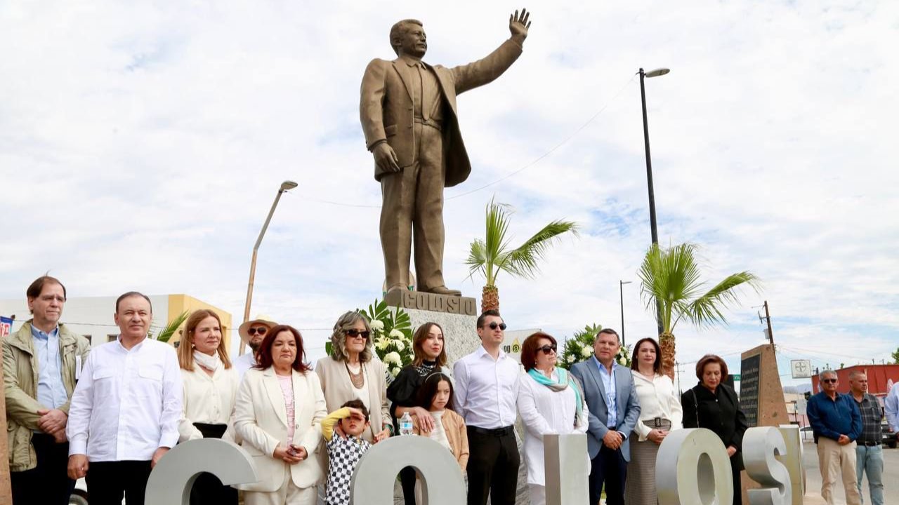 Recuerdan a Luis Donaldo Colosio en Magdalena de Kino