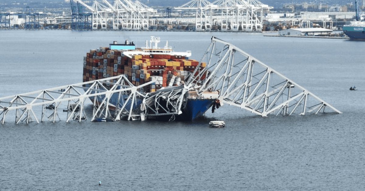 Tripulación se mantiene en el Dali a 6 días de derrumbar el Key Bridge