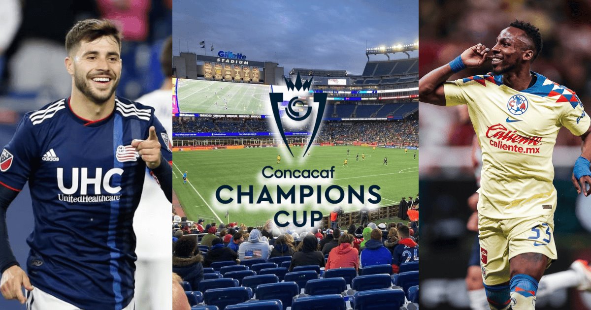 América va por ventaja a casa del New England en Concachampions