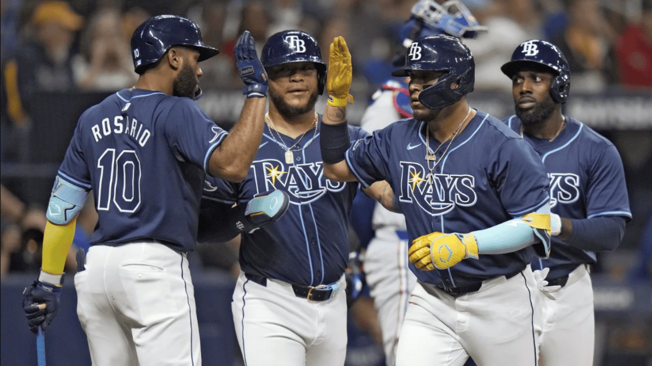 Paredes lanza el grito de guerra con los Rays de Tampa Bay