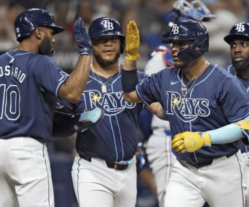 Paredes lanza el grito de guerra con los Rays de Tampa Bay