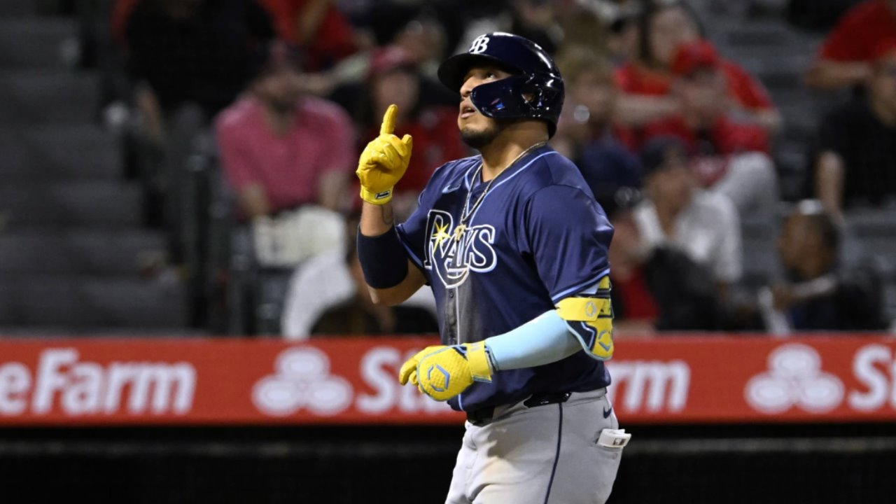 Isaac Paredes está enrachado y suma su cuarto cuadrangular con los Rays