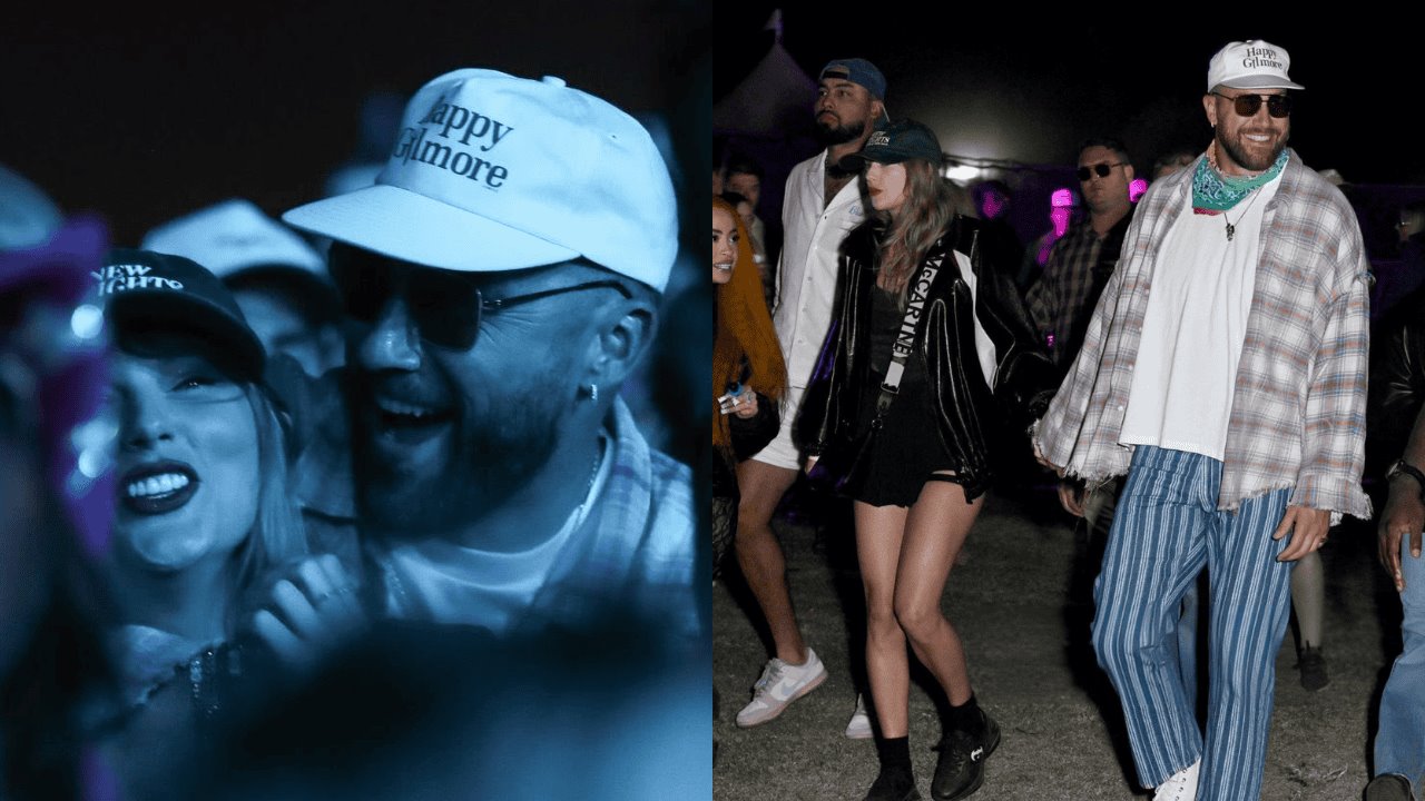 Captan a Taylor Swift y Travis Kelce en Coachella