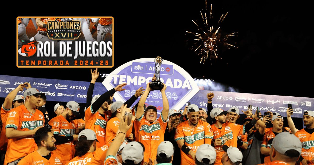 Naranjeros de Hermosillo ya tiene calendario para la defensa de su título