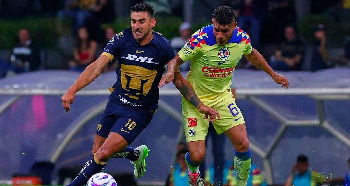 Pumas derrota al América y pone pareja la pelea por el liderato