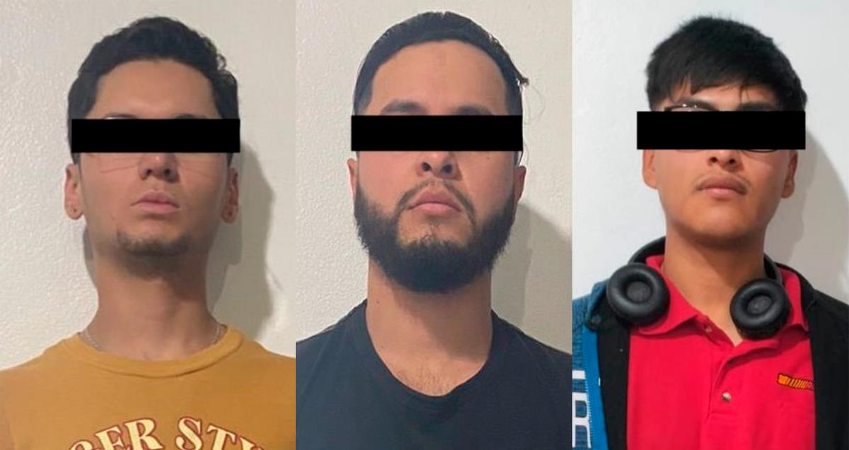 Detienen a tres presuntos responsables de homicidio en grado de tentativa