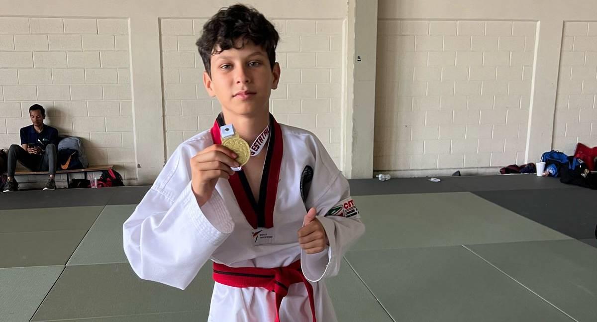 Joven guaymense gana torneo de TKD en Juegos Deportivos Estatales Escolares