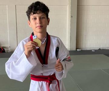 Joven guaymense gana torneo de TKD en Juegos Deportivos Estatales Escolares