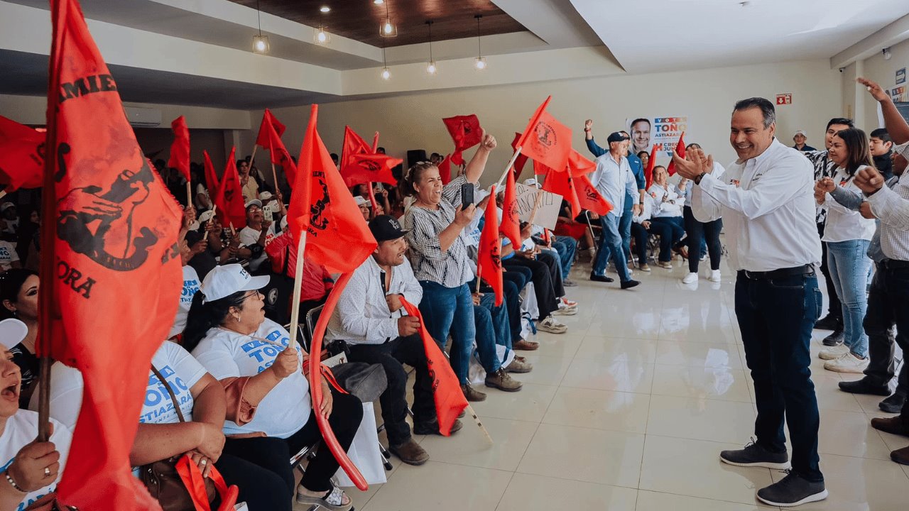 Se suma Antorcha Campesina a Toño Astiazarán