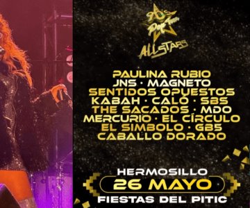 ¡Confirman elenco de los 90s Pop Tour en Hermosillo!