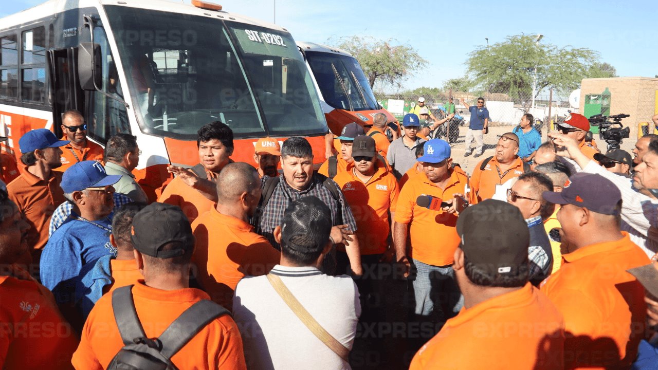 Paro del transporte urbano en Hermosillo afectó a más de 50 mil usuarios