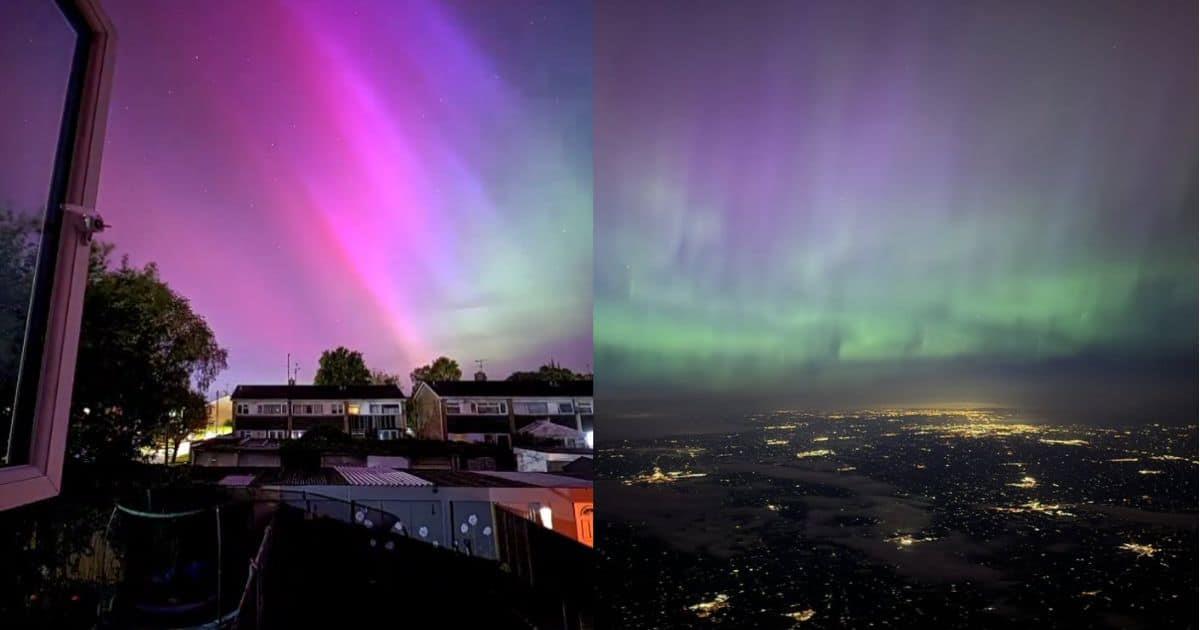 Tormenta geomagnética deja auroras boreales en diferentes partes del mundo