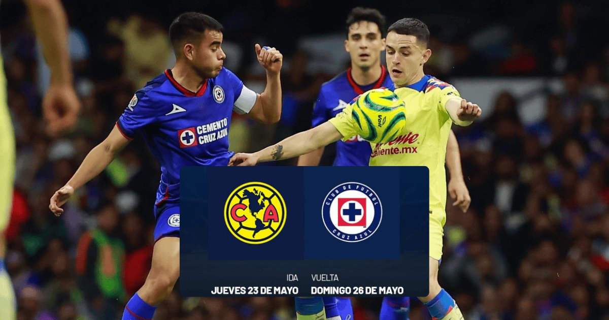 Final CL24 Liga MX: América vs Cruz Azul; fechas, horarios y transmisión