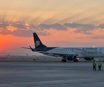 Vuelo con ruta Tijuana-CDMX aterriza de emergencia en Hermosillo, Sonora