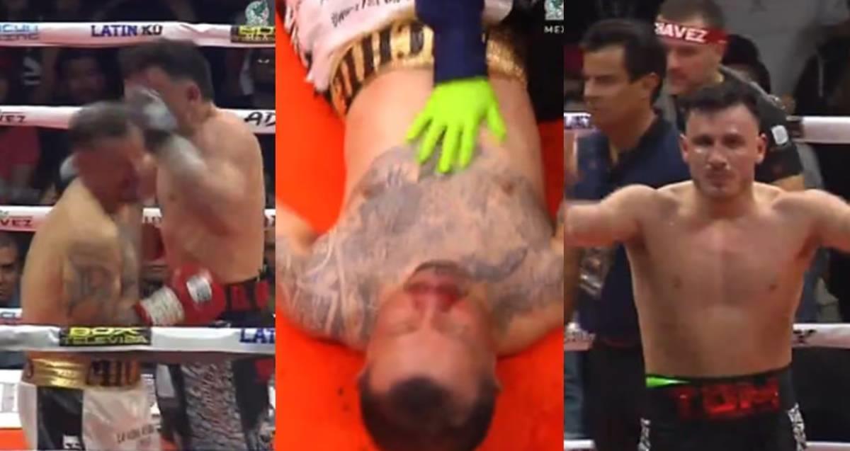 Omar Chávez gana por nocaut y su rival se convulsiona en el ring