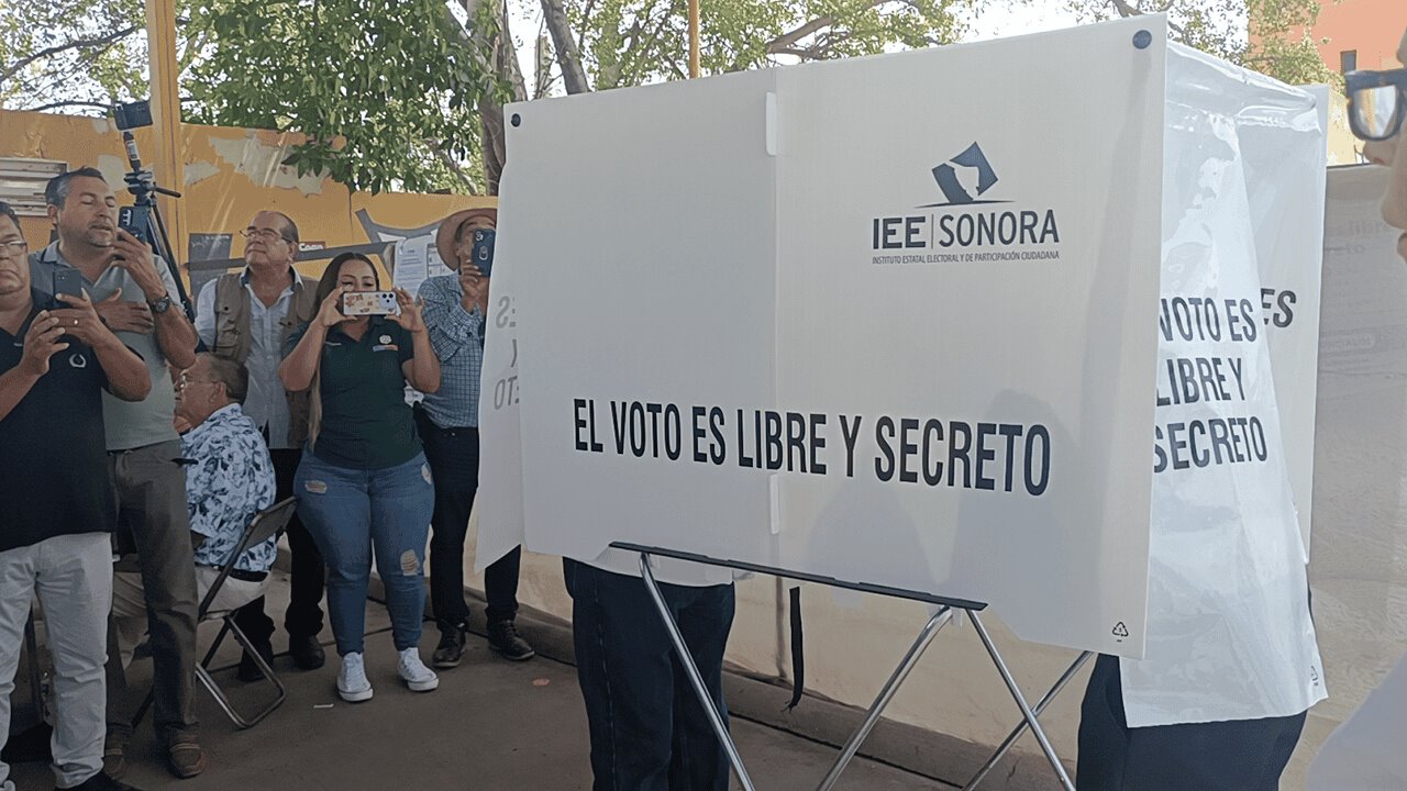 Instalación de casillas comienza dos horas tarde en Ciudad Obregón