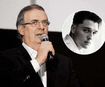 ¿Peso Pluma le copió su nuevo look a Marcelo Ebrard? Así lucía el excanciller