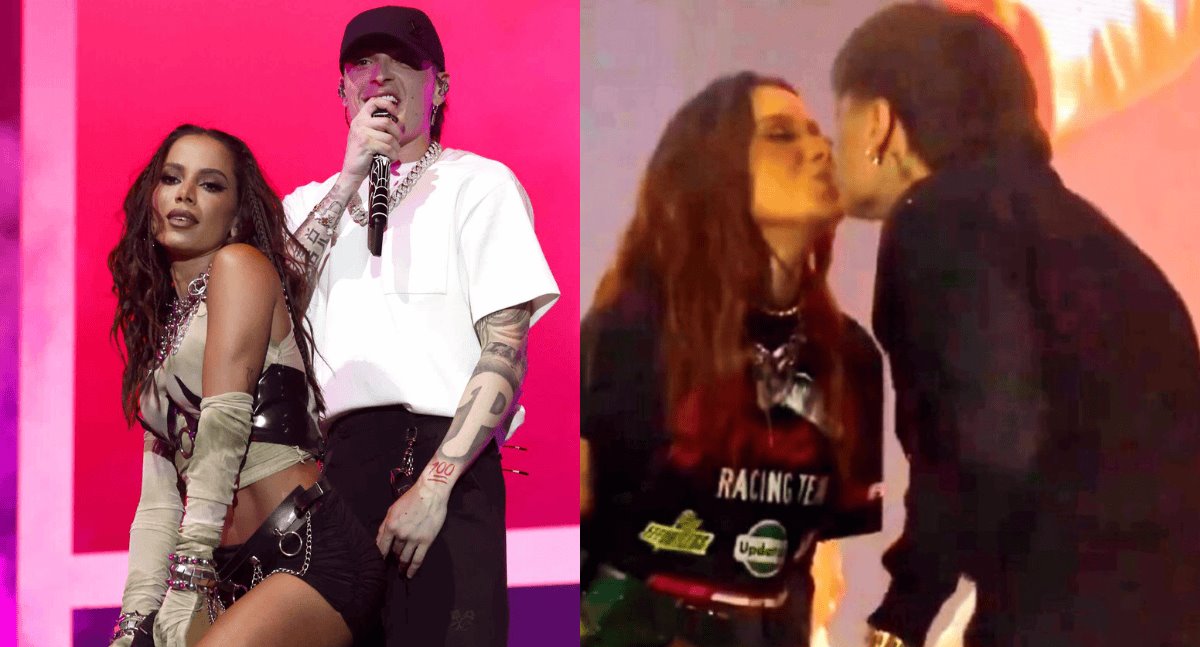 Anitta le dedica un lindo mensaje a Peso Pluma