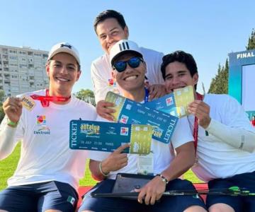 El equipo mexicano varonil de tiro con arco clasifica a París 2024