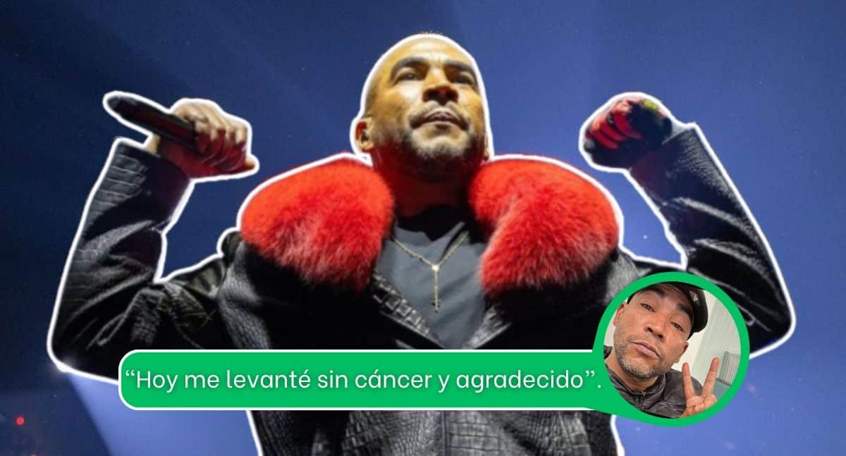 Don Omar anuncia que está libre de cáncer