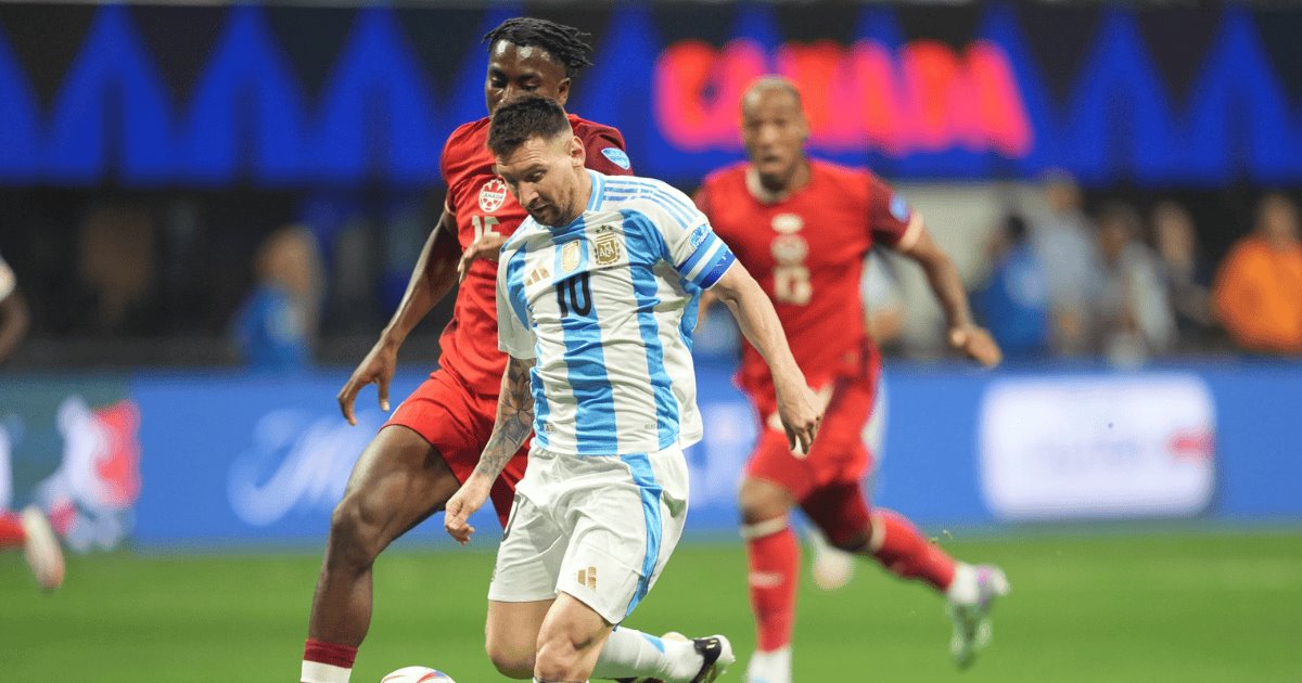 Inicia la Copa América 2024 con victoria de Argentina 2-0 ante Canadá