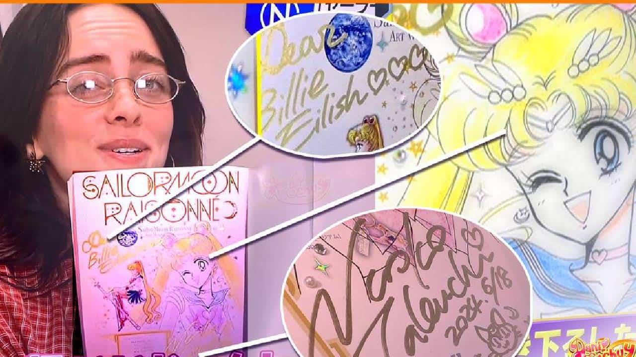 Billie Eilish se reúne con la autora de Sailor Moon