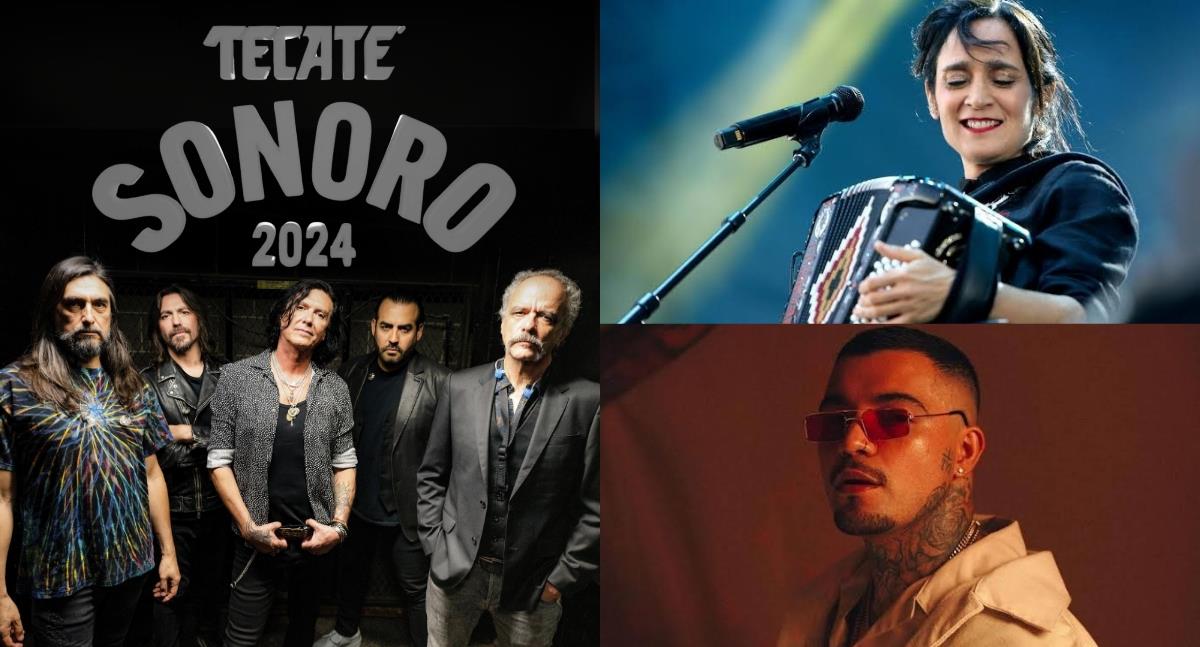 Caifanes, Julieta Venegas, Enjambre y Gera MX vienen al Tecate Sonoro 2024