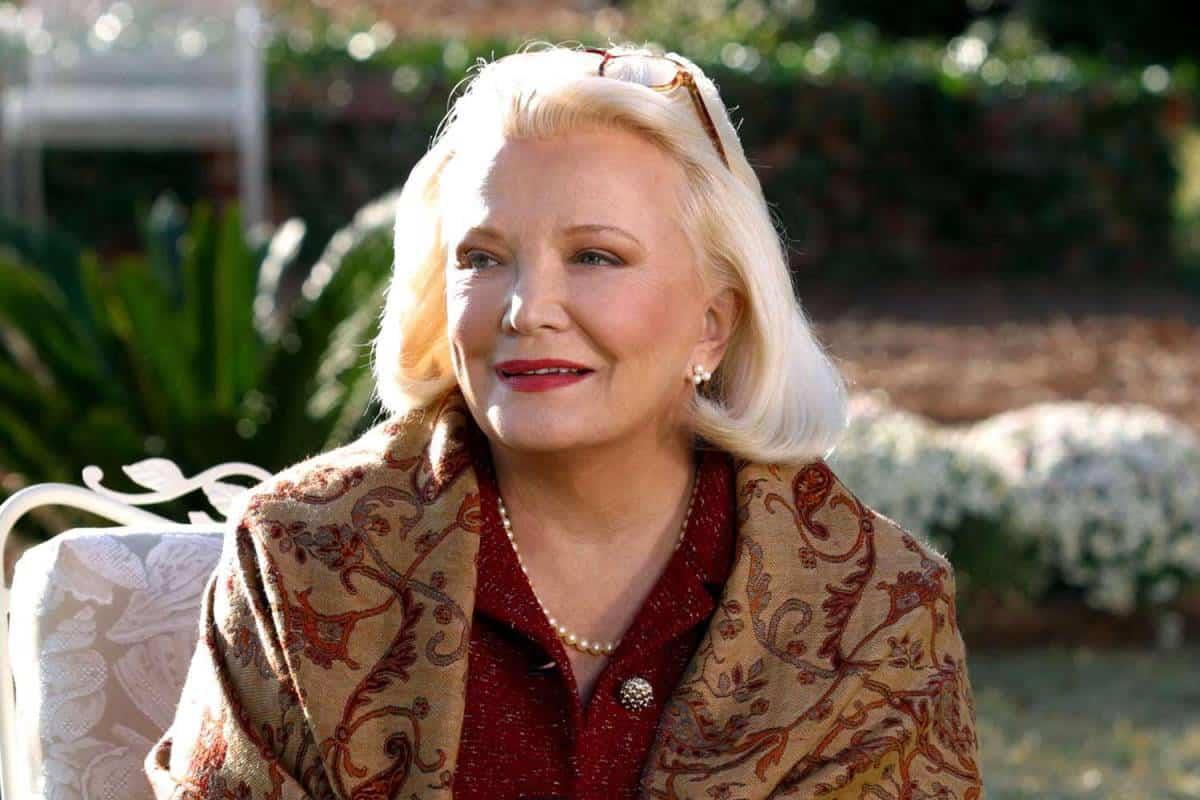 Gena Rowlands, actriz de Diario de una pasión tiene Alzheimer