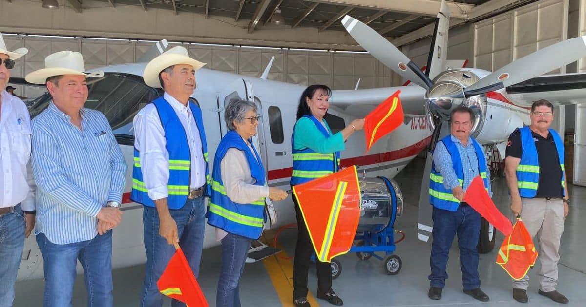 Anuncian vuelos para inducción de lluvias en Valle del Mayo y Valle del Yaqui