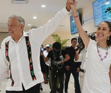 AMLO y Claudia Sheinbaum llegarán a Sonora en gira de transición