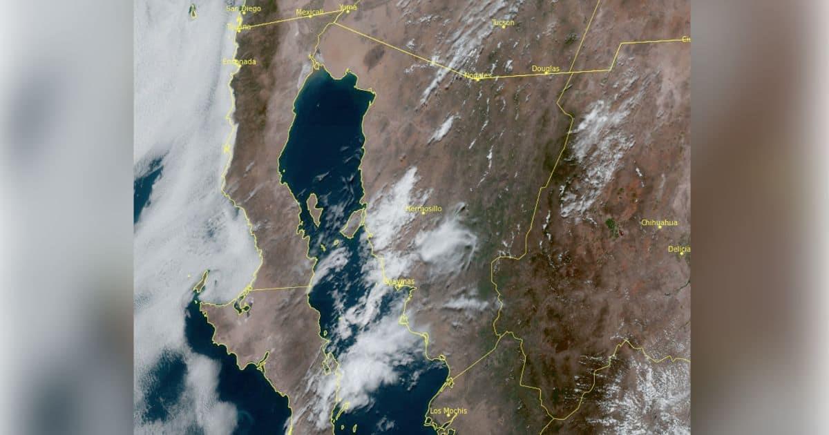 Hay condiciones favorables para lluvias en la mayor parte de Sonora