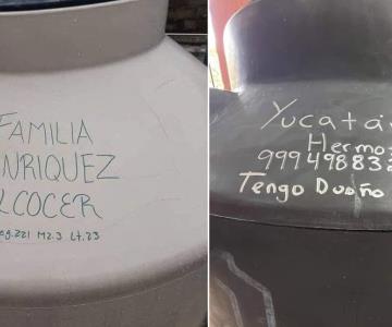 Medida ingeniosa: Yucatecos identifican tinacos ante llegada del Huracán Beryl