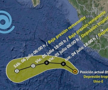 Sonora esquivará primer ciclón del Pacífico: Conagua