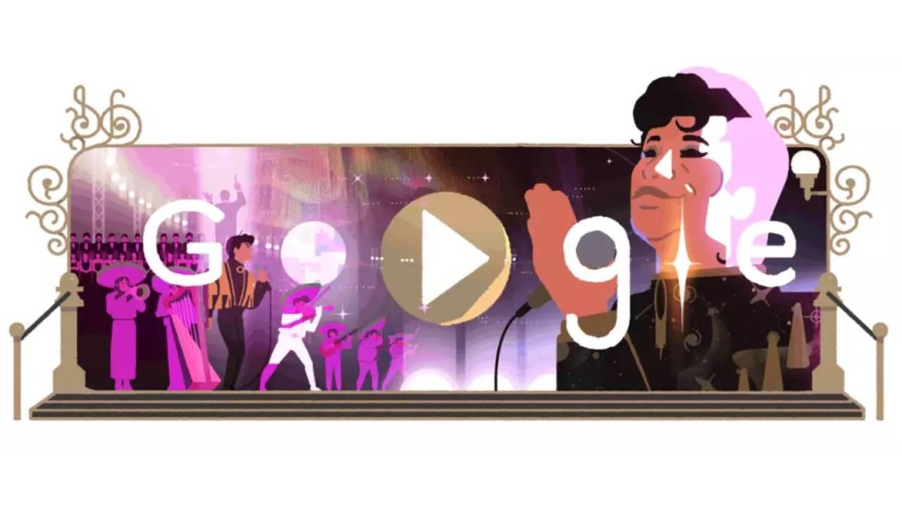 Google sorprende a todos con un doodle de Juan Gabriel