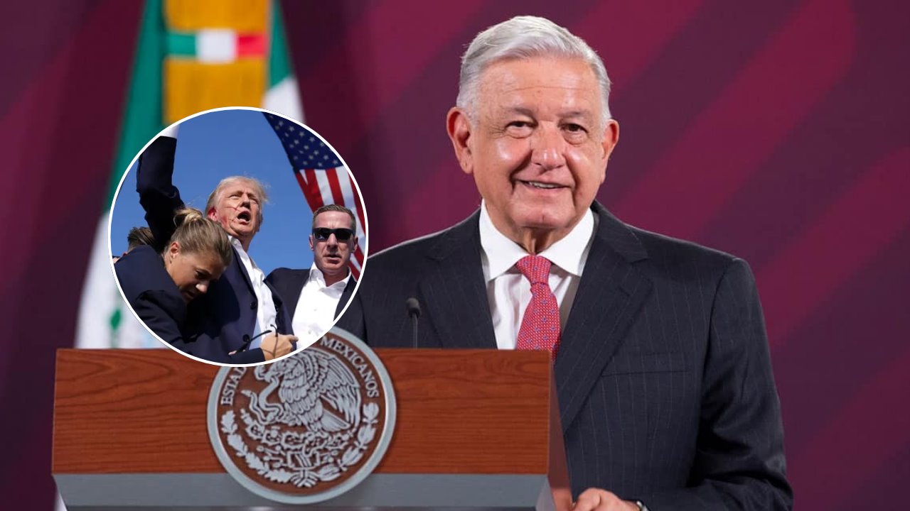 AMLO urge a EU regular compra de armas tras atentado a Trump