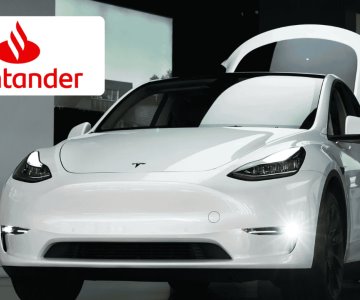 Santander ofrece crédito para comprar un Tesla