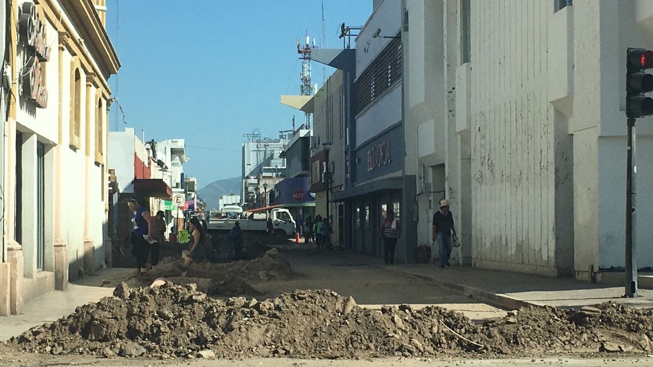 Hay un avance del 14% en rehabilitación de calles en el Centro Histórico