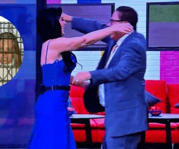 Así fue el reencuentro de Paola Durante y Mario Bezares en LCDLF