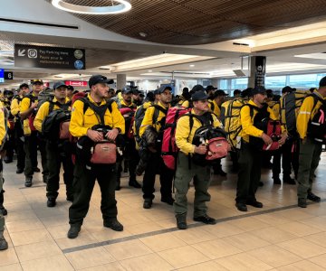 Trudeau agradece apoyo de bomberos mexicanos