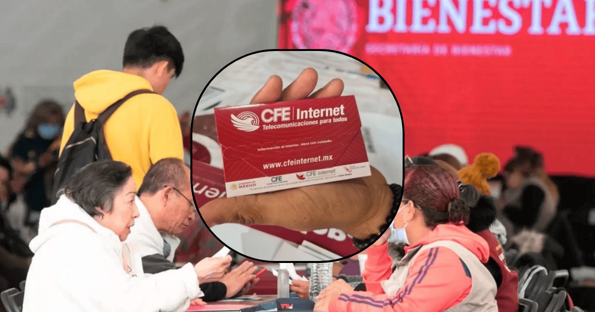 CFE Internet regalará tarjetas SIM a beneficiarios de programa Bienestar