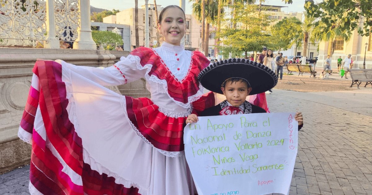 Los niños Vega de Guaymas piden apoyo para acudir a Nacional de Danza