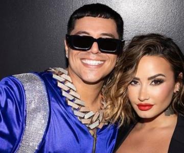 Demi Lovato sorprende en concierto de Grupo Firme