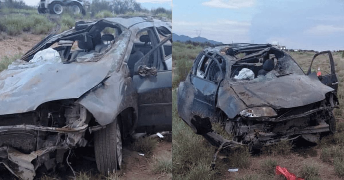 Mueren tres mujeres en accidente sobre carretera Hermosillo-Santa Ana