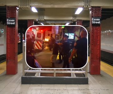 Mexicanas son empujadas a las vías del metro en Nueva York