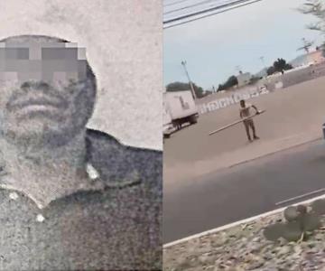 Detienen a sujeto que atacó a patrulla y policías en calles de Hermosillo