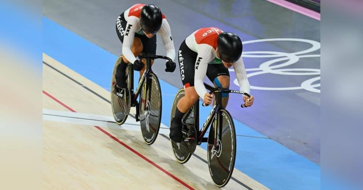 Equipo mexicano de ciclismo de velocidad termina en quinto lugar en París 2024